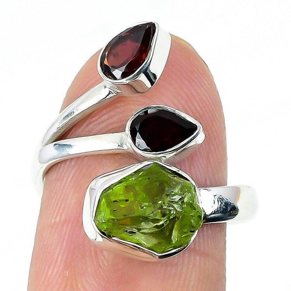 Amazon.com: Natural Peridot Ring Rings Wedding Ring Gemstone Transparent  Luxury Rings Large Size Rings for Women (A, One Size) : Clothing, Shoes &  Jewelry